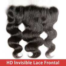 Load image into Gallery viewer, body-wave-frontal-hd-invisible-lace