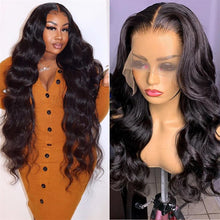 Load image into Gallery viewer, 13x6-lace-front-wig-body-wave-wig-wavy-hair-long-hair-best-wig-for-black-women