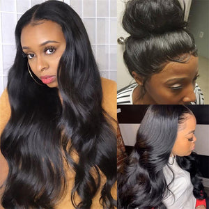 Body Wave 360 Lace Front Wigs Human Hair 360 Transparent Full Lace