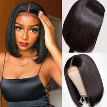 Load image into Gallery viewer, 4x4-bob-closure-wig-straight-virgin-hair-lace-closure-wig-middle-part-lace-wigs