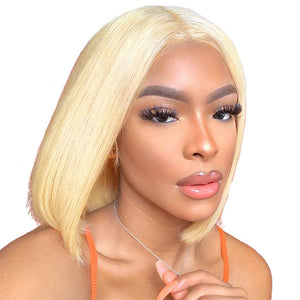 Blonde-Lace-Front-Wig-613-Bob-Wig-Preplucked-Short-Hair-Wig