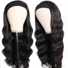 Load image into Gallery viewer, Body-Wave-Headband-Wig-For-Black-Women-Glueless-Wig-Remy-Human-Hair-Wigs