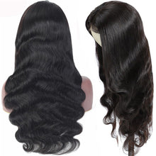 Load image into Gallery viewer, Brazilian-13x4-body-wave-lace-front-wig-pre-plucked-human-hair-wigs-lace-wig