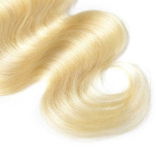 Load image into Gallery viewer, Brazilian-body-wave-blonde-613-human-hair-bundles-thick-ends