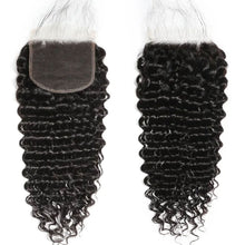 Load image into Gallery viewer, Brazilian-deep-wave-virgin-hair-hd-lace-closure-4x4-5x5-6x6-lace-closure-invisible-lace-closure