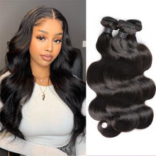 Load image into Gallery viewer, Brazilian-hair-extensions-body-wave-virgin-hair-3-bundles-deal-hair-weaves-for-black-women