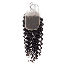 Load image into Gallery viewer, Brazilian-lace-closure-piece-deep-wave-4x4-swiss-lace-with-baby-hair