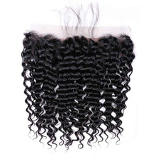 Load image into Gallery viewer, Brazilian-lace-frontal-4x13-swiss-lace-with-baby-hair-Brazilian-deep-wave-curly-hair