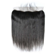 Load image into Gallery viewer, Brazilian-lace-frontal-from-ear-to-ear-straight-virgin-hair-150%-density-preplucked-frontal