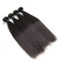 Load image into Gallery viewer, Brazilian-straight-virgin-hair-human-hair-extensions-4-bundles-deal