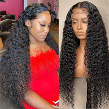 Load image into Gallery viewer, Deep-wave-4x4-lace-closure-wig-human-hair-wig-for-black-women