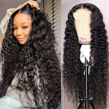 Load image into Gallery viewer, Deep-wave-lace-front-wig-preplucked-13x4-human-hair-wigs-best-deep-curly-hair