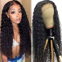 Load image into Gallery viewer, Deep-wave-wig-human-hair-wig-4x4-lace-closure-wig--curly-hair