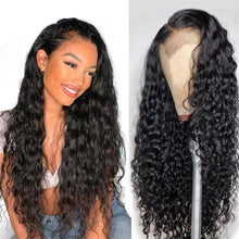 Load image into Gallery viewer, Water-wave-lace-closure-wig-best-lace-wigs-for-black-women