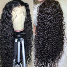 Load image into Gallery viewer, Water-wave-lace-front-wig-100-human-hair-wigs-curly-hair