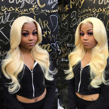 Load image into Gallery viewer, blonde-hair-wigs-613-4x4-closure-wigs-lace-body-wave-transparent-lace-wigs