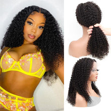 Load image into Gallery viewer, kinky-curly--lace-front-wig-13x6-frontal-wig-best-curly-wigs