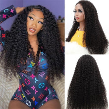 Load image into Gallery viewer, ULit Hair Brazilian Kinky Curly 13x6 Lace Front Wig